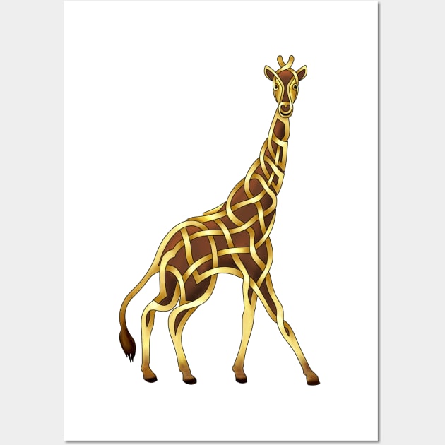 Giraffe Wall Art by KnotYourWorld4